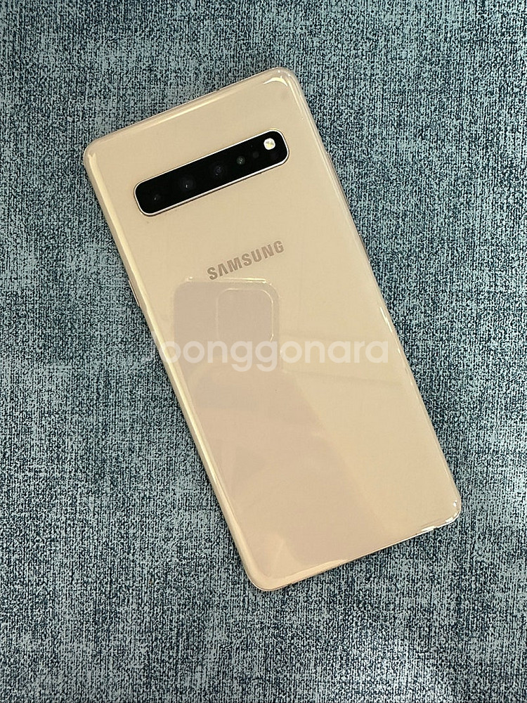 갤럭시S105G 256용량 골드색상 파손없는 게임용 서...--0