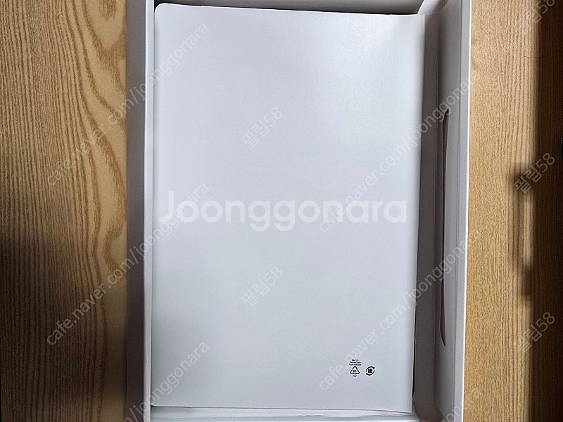 갤러시탭S10플러스 삼성 정품 북커버, 블랙 미사용 새...--3
