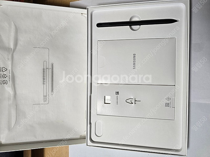 삼성갤럭시탭S8 5G 256G 12G, 삼성정품 북커버...--6