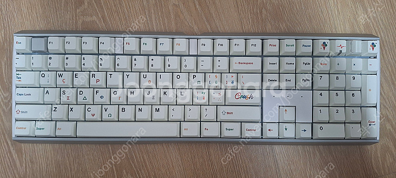 커스텀 풀윤활 체리 MX board 3.0 RGB 화이...--1