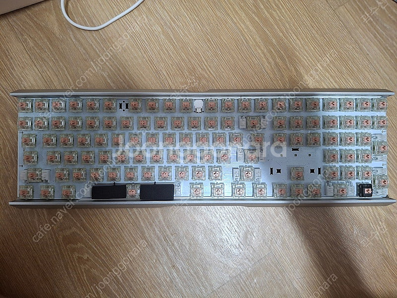 커스텀 풀윤활 체리 MX board 3.0 RGB 화이...--2