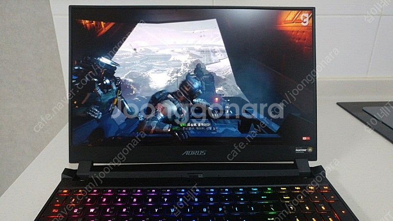 [판매]기가바이트 어로스 고성능 게이밍 노트북/240Hz,RTX3060--4