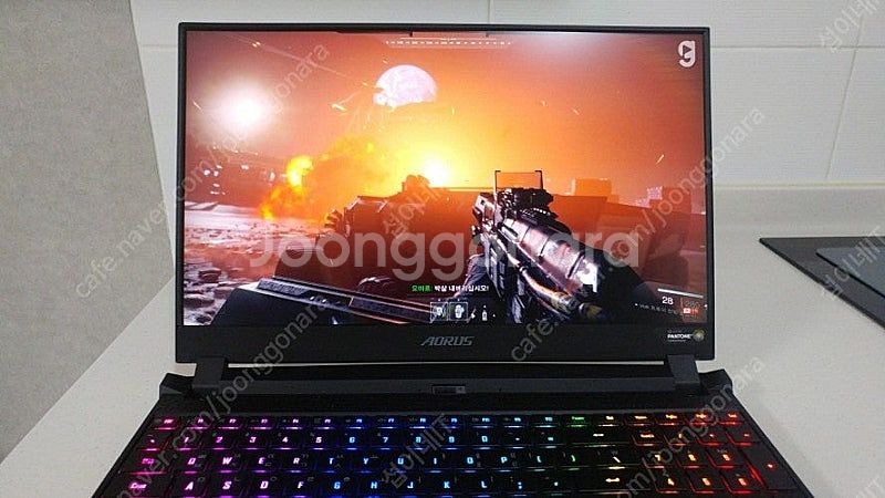 [판매]기가바이트 어로스 고성능 게이밍 노트북/240Hz,RTX3060--5