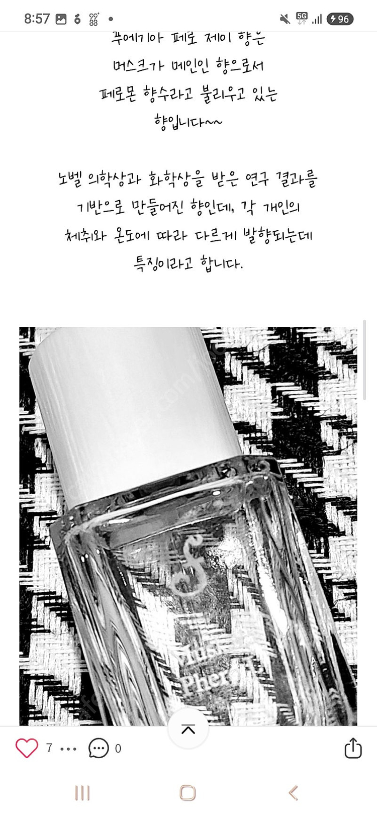 푸에기아 제로페이 오드퍼퓸 100ㅇml 이미지