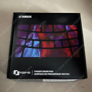 야마하 YAMAHA 핑거 드럼 패드 블랙 FGDP-50(전용케이스, 덮개 포함)