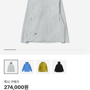 나이키 acg 스톰핏 바람막이 XL