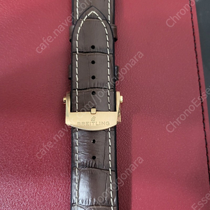 브라이틀링 호환 가죽 디버클 (+안감 러버)