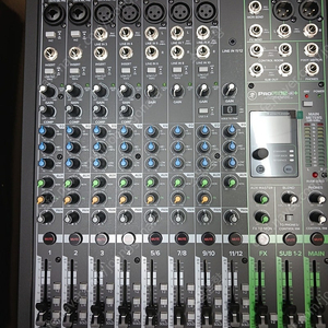 맥키 가성비 오디오 믹서 ProFX12V3, ProFX16V3 판매합니다.