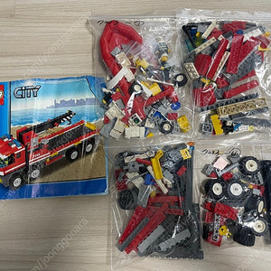 중고레고 / 7213 소방트럭과 보트