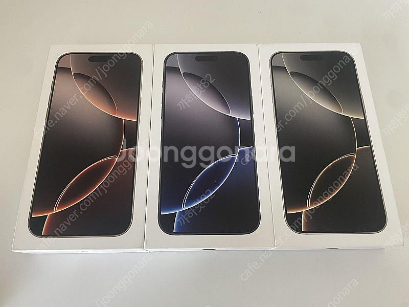 아이폰16프로맥스 256GB 데저트, 블랙, 내추럴 미...--0