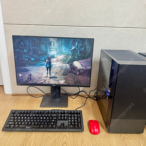 RTX 4060 게이밍 PC i5-12400 32GB RAM 2TB SSD 델모니터 키마 풀셋