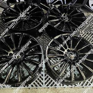 벤츠 S63AMG AMG 마차 20인치 신품휠 블랙에디션 스타일