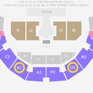 프로미스나인 콘서트 첫콘 O2 B2 양도 8/8 2층 프미나 fromis_9