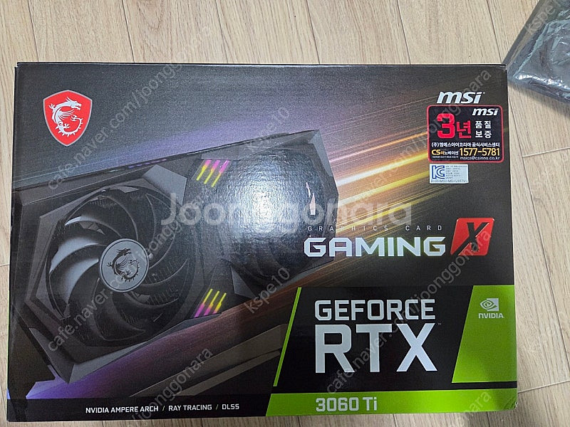택비 포함!! msi 3060ti 싸게 팔아요!!--0