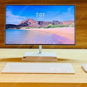 HP 올인원 PC i5 24인치 입니다