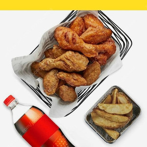 교촌 반반콤보웨지감자 세트 팔아요!!!!!!