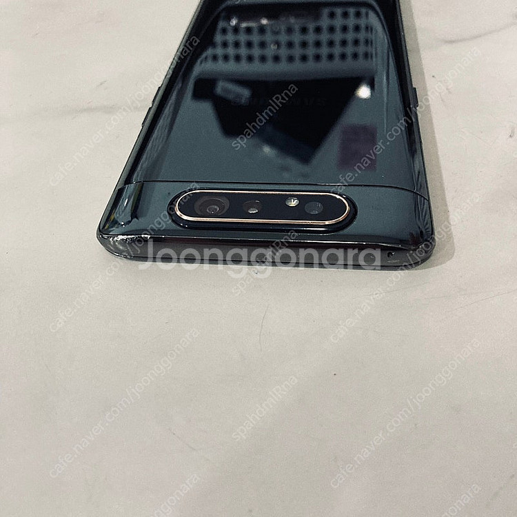 갤럭시 A80 블랙 128기가 액정S급 매우깨끗한기기 8만원 판매합니다!--3