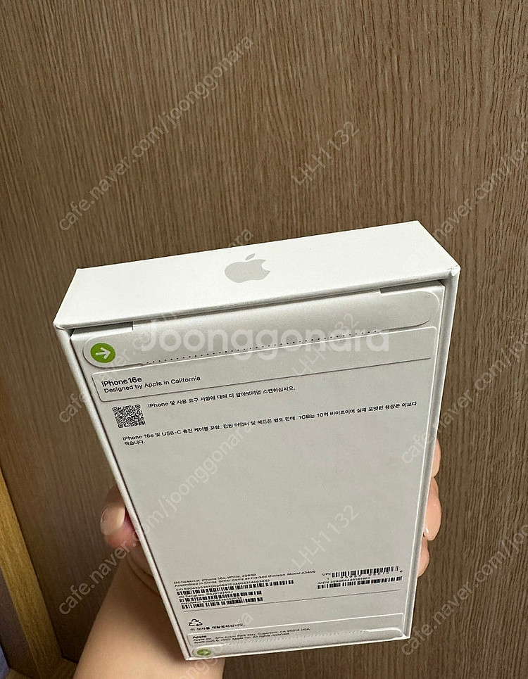 아이폰16e 256gb 화이트 자급제 (미개봉 새상품)...--3