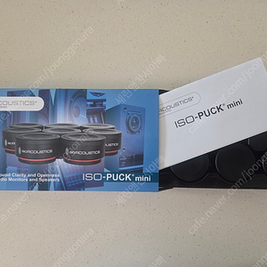 IsoAcoustics ISO-PUCK Mini (스피커 방진패드) 판매합니다.