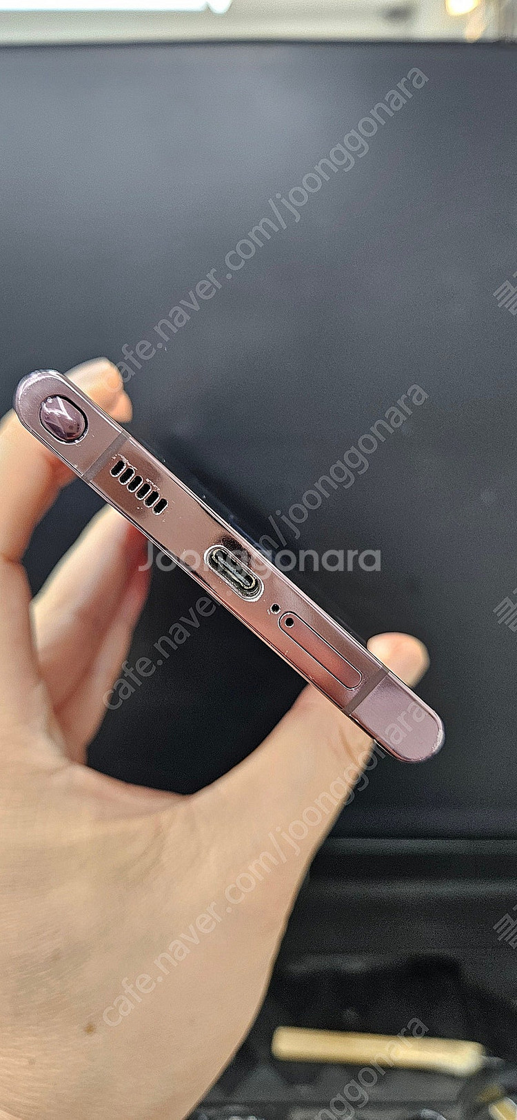 갤럭시S22울트라 S908 256G 버건디 35만 인천 부평--5