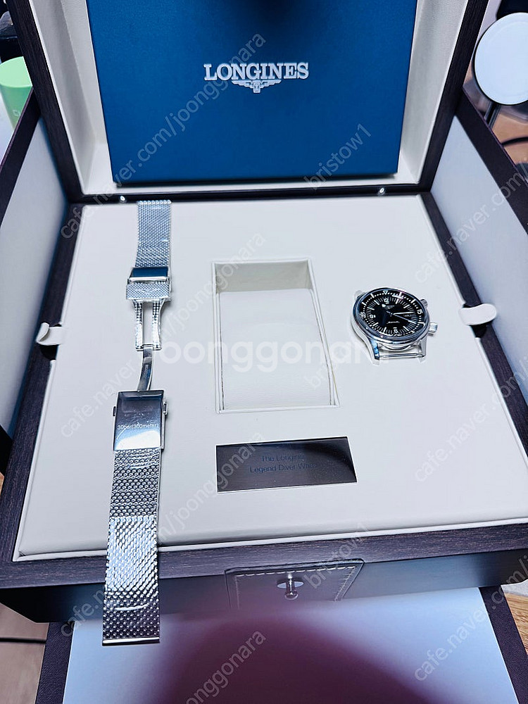 론진 레전드 다이버 36mm 신동품 판매 박스풀셋 (보...--3