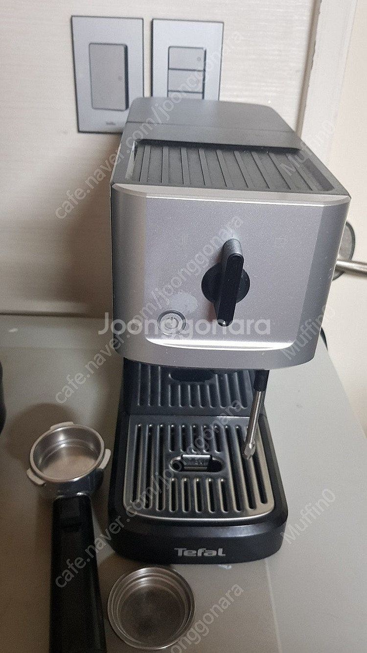 테팔 반자동 커피머신 에스프레소머신 EX3440KR 팝...--0