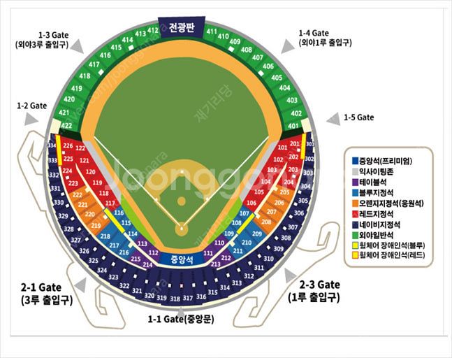 7/24(목) 한화 VS 두산 좌석--0