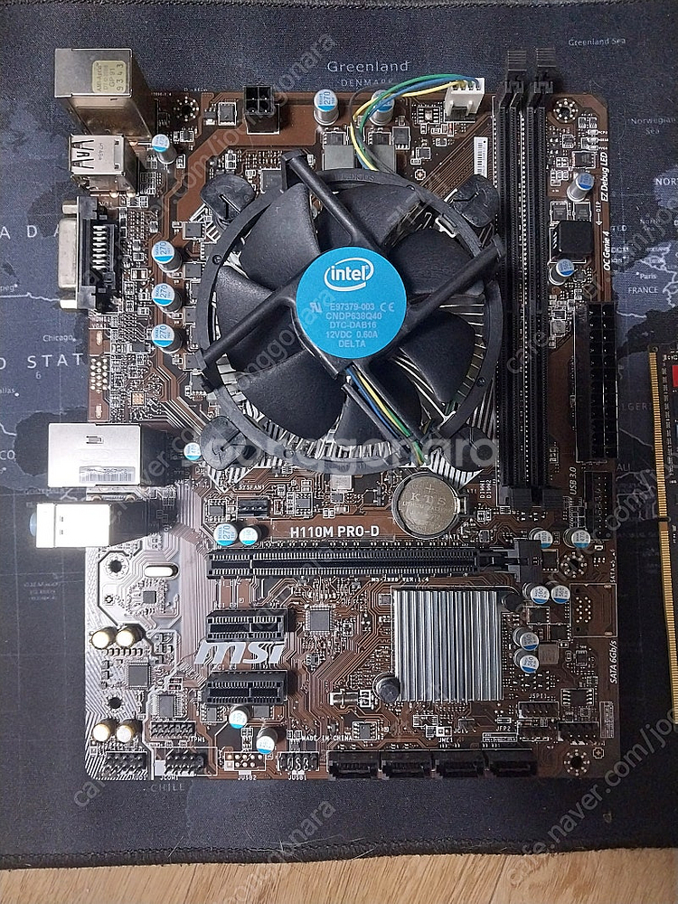 I5-7400 cpu보드셋 gtx1060 각개--0