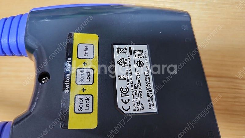 [판매] ATEN 4채널 USB KVM 스위치 USB,...--2