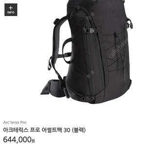 아크테릭스 리프(프로) 어썰트팩 30 블랙 판매