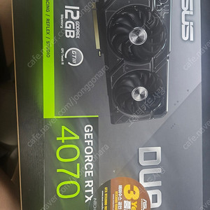 rtx 4070 asus dual oc 12gb 팝니다