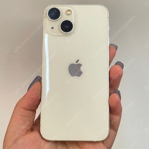 95756(울산중고폰) 아이폰13미니 배터리성능 100% 스타라이트 256GB 판매합니다 40만원 텔레그램OK