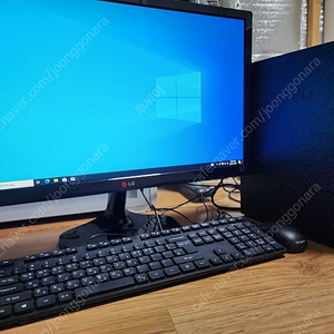 인텔 i5 9400 레노버 완본체 컴퓨터 pc 본체 모니터 세트 판매합니다