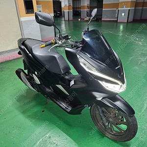 부산 더 뉴 pcx 125 맷블랙 20년식 판매합니다! (정비내역 다수️, 카울a급)