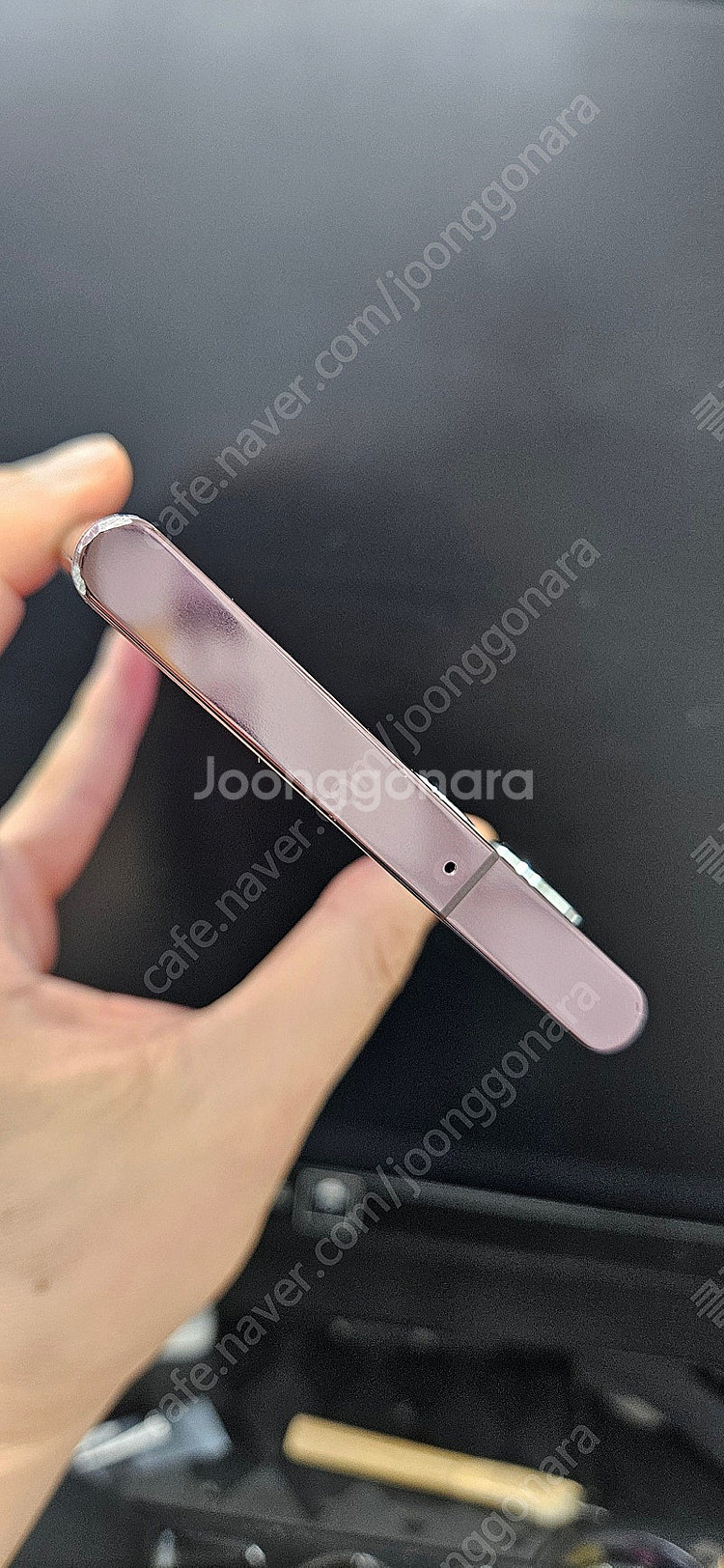 갤럭시S22울트라 S908 256G 버건디 35만 인천 부평--4