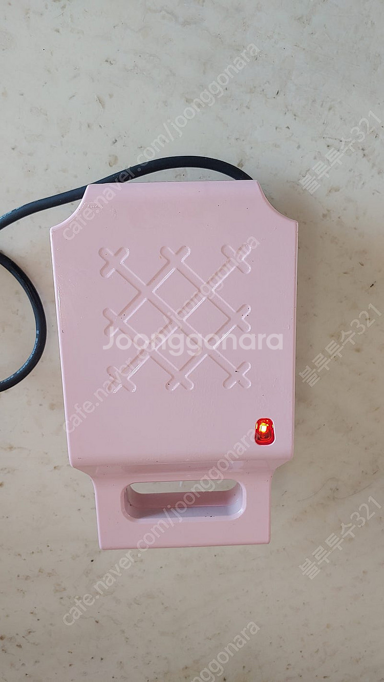 레꼴뜨 샌드위치메이커 핑크 RPS-1 거의 새거 (대구...--7
