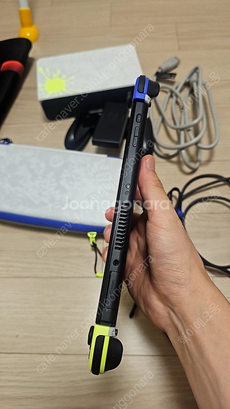 S급 풀구성 닌텐도 스위치 OLED 스플래툰 에디션 배...--6