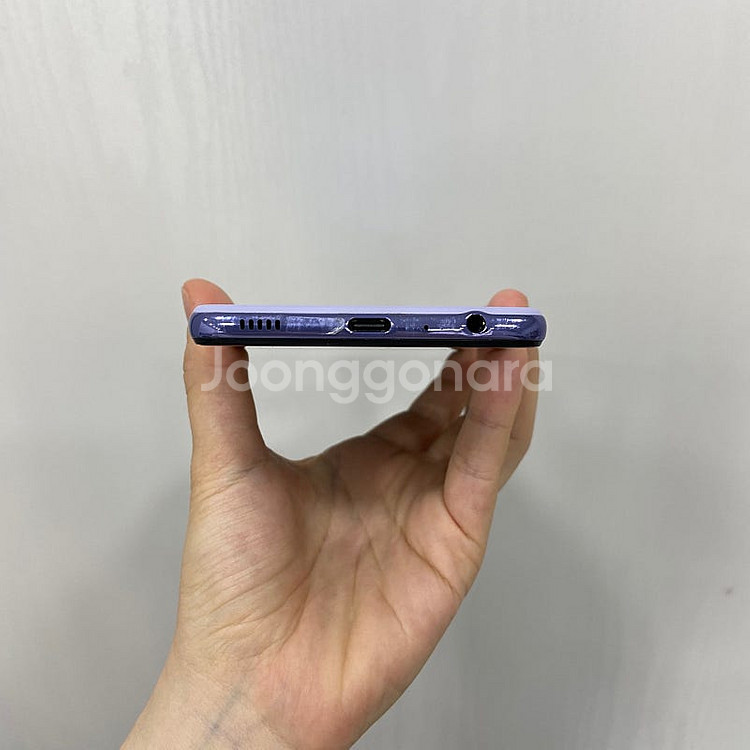 03296 갤럭시A52s 바이올렛 128GB 부산 중고...--3