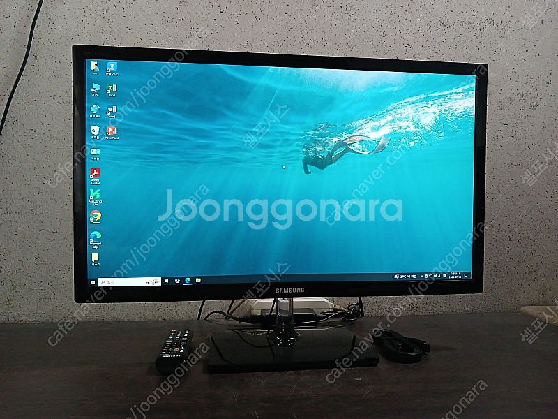 (수원)사무실정리 삼성 28인치 FHD LED TV겸용...--2