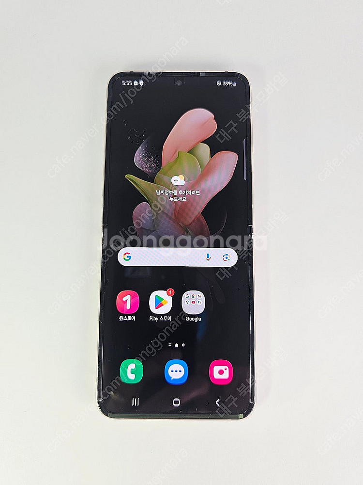 갤럭시 Z플립4 256GB 핑크골드 센터판 무잔상 무기...--1