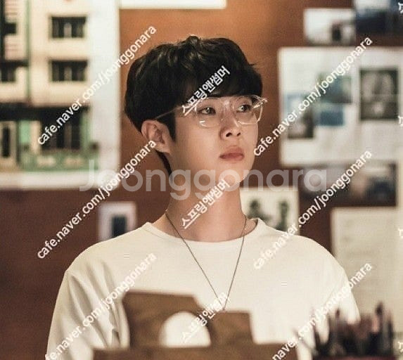 까르뱅 훌라 HOLLA/C5 투명 뿔테 최우식 안경 판...--0