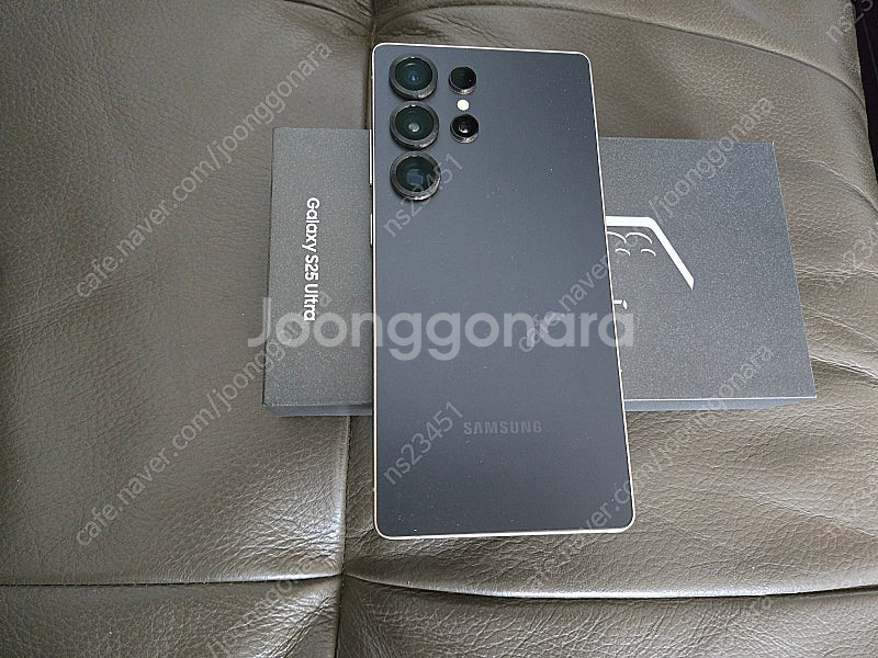 갤럭시S25 울트라 512GB 판매합니다--4