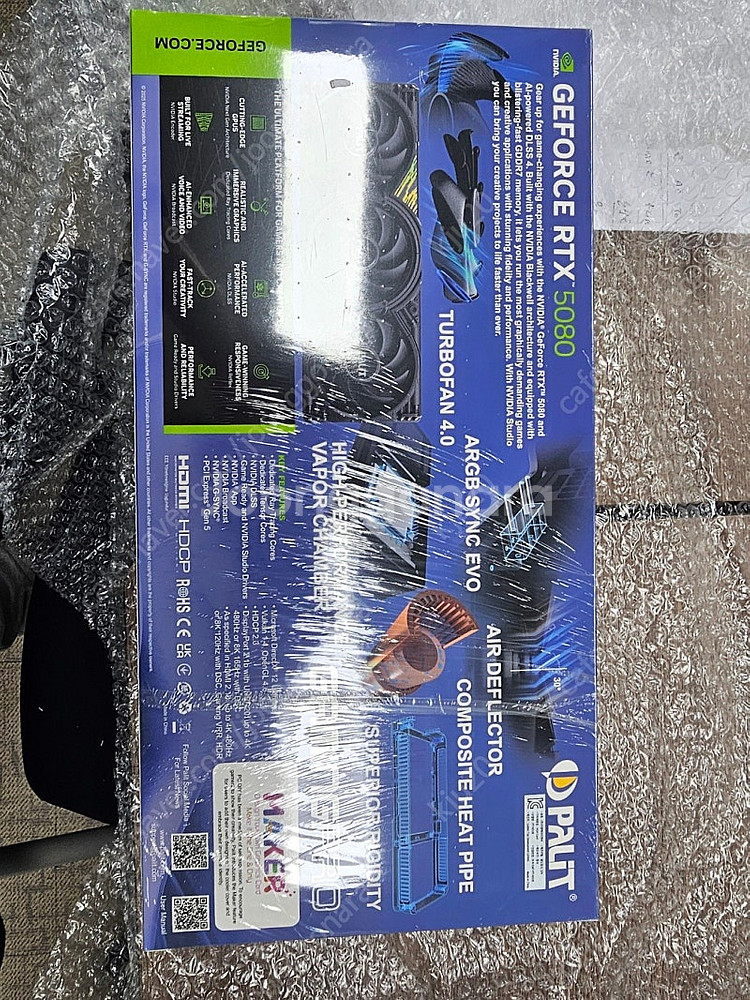 PALIT 지포스 RTX 5080 GAMINGPRO D...--1