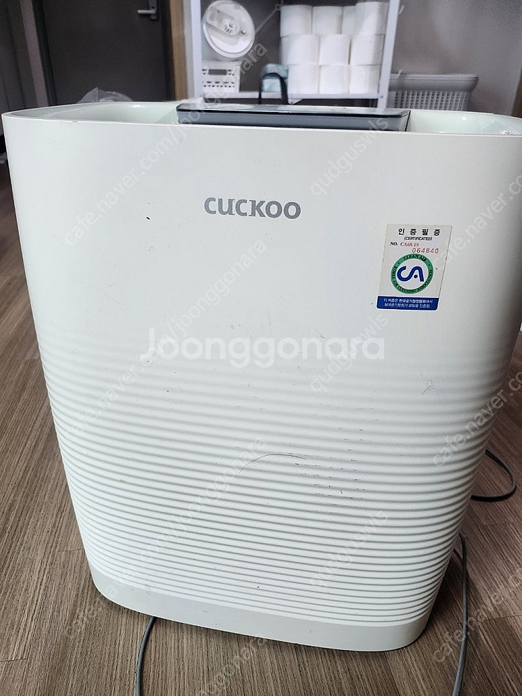 쿠쿠 공기청정기 ac-12x20fw 팝니다--0