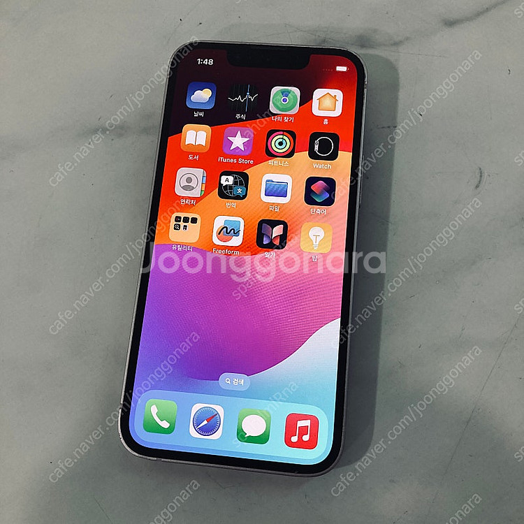 자급제 아이폰13미니 핑크128기가 액정S급 아주깨끗한기기 25만원 판매합니다!--6