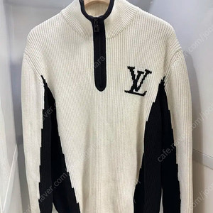 루이비통 LV 인타르시아 하프 니트 집업 L