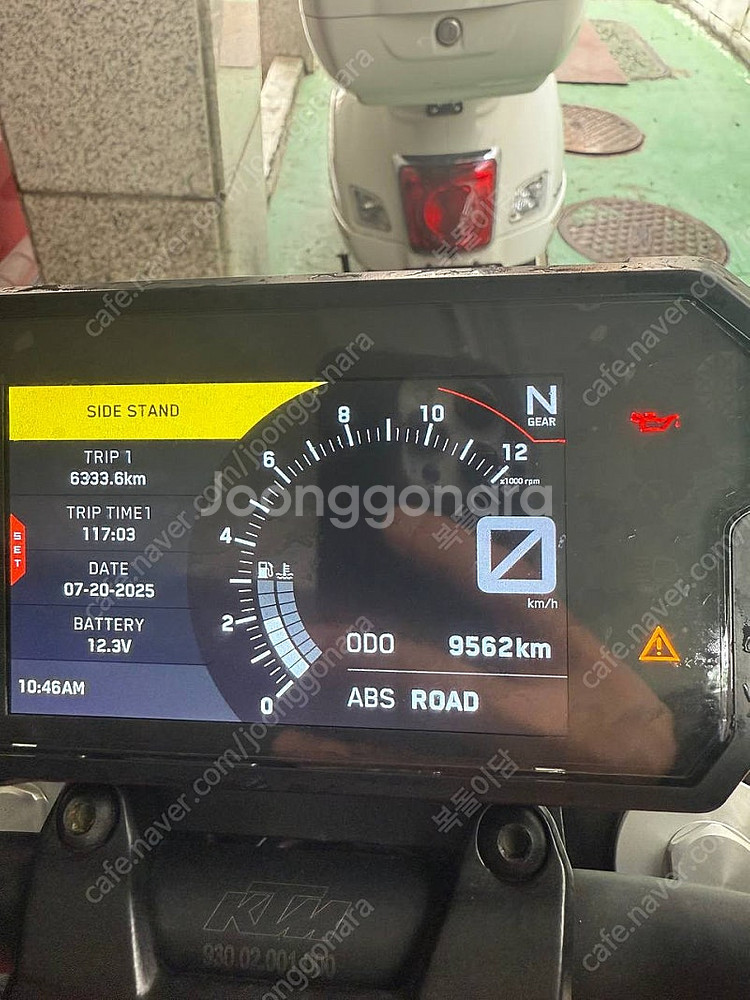22년식 듀크390 판매합니다 9562km--6