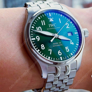 IWC 마크20 그린/녹판 팝니다