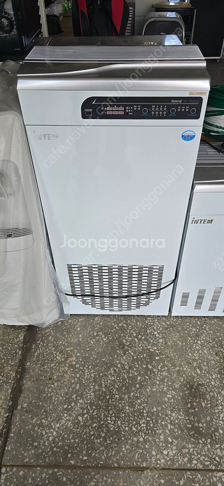 인템 공기청정기 2대 일괄--1