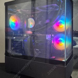 개인)라이젠 최신세대 고사양 게이밍용 본체 9600X , RTX3080 컴퓨터 판매합니다 배그,스팀게임용